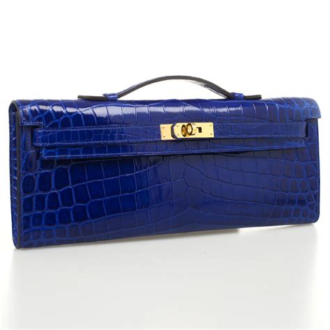 fake hermes clutches - Hermes crocodile clutch.